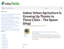 Tablet Screenshot of indoorfarms.com
